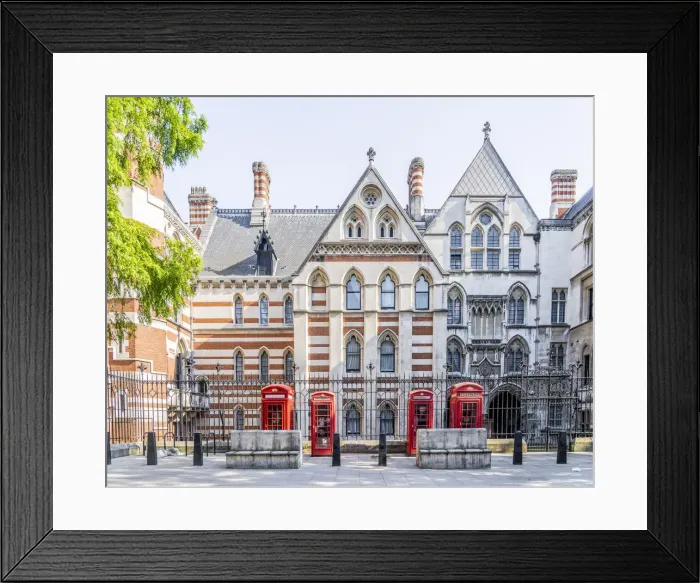 Framed Print : Royal Courts of Justice, Holborn, London, England, UK Framed Print : Royal Courts of Justice, Holborn, London, England, UK