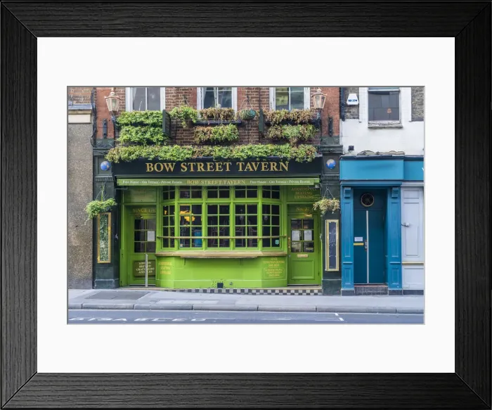 Framed Print : Bow Street Tavern pub, Covent garden, London, England, UK Framed Print : Bow Street Tavern pub, Covent garden, London, England, UK