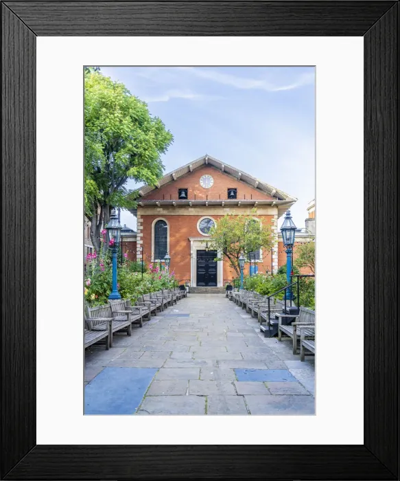 Framed Print : St Pauls Church, Covent garden, London, England, UK Framed Print : St Pauls Church, Covent garden, London, England, UK