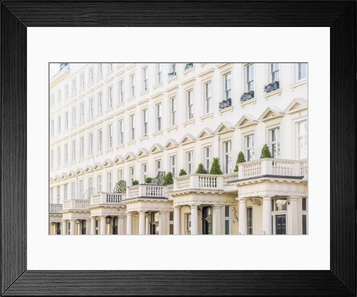 Framed Print : Belgravia, London, England, UK