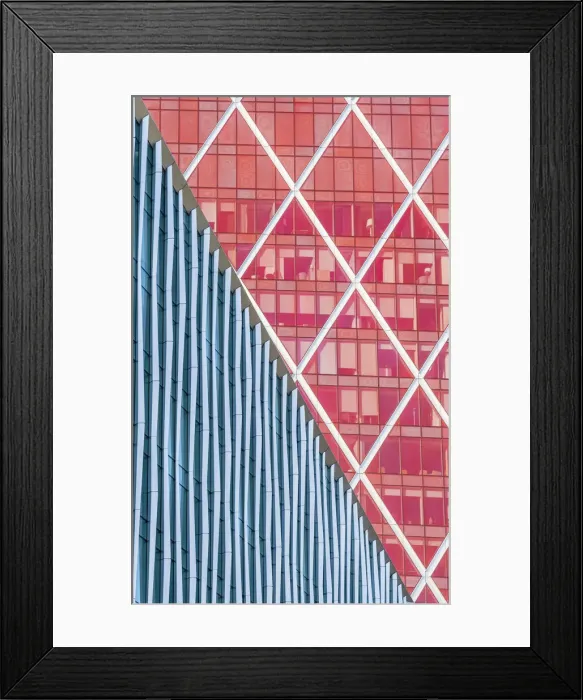 Framed Print : Window abstract, Nova Building, Victoria, London, England, UK Framed Print : Window abstract, Nova Building, Victoria, London, England, UK