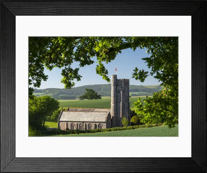 Framed Print : Shobrooke Church near Crediton, Devon, England. Spring (May) 2020 Framed Print : Shobrooke Church near Crediton, Devon, England. Spring (May) 2020