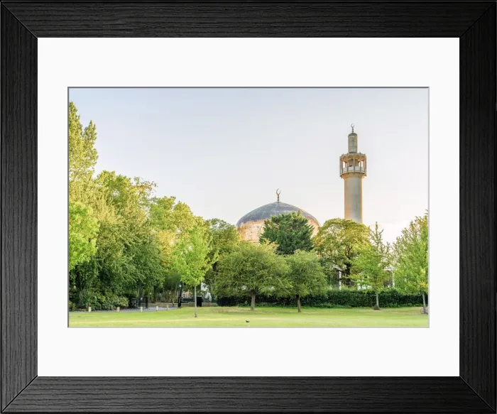 Framed Print : London Central Mosque, Regents park, London, England, UK
