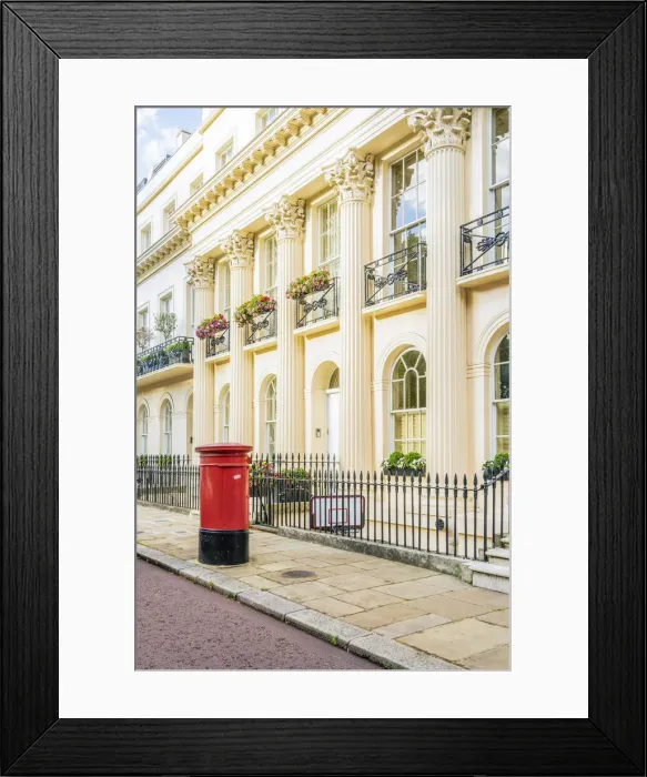 Framed Print : Chester Terrace, Regents Park, London, England, UK Framed Print : Chester Terrace, Regents Park, London, England, UK
