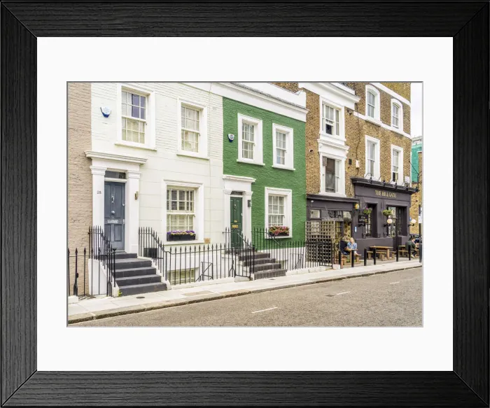 Framed Print : Notting Hill, London, England, UK