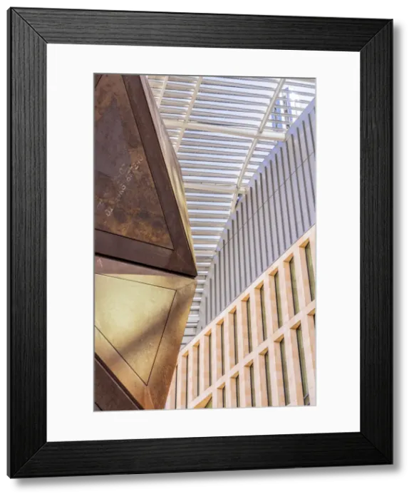 Framed Print : Abstract of the Francis Crick Institute, Kings Cross, London, England, UK Framed Print : Abstract of the Francis Crick Institute, Kings Cross, London, England, UK