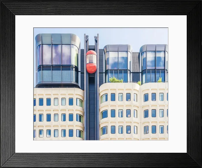 Framed Print : The Standard Hotel, Kings Cross, London, England, UK Framed Print : The Standard Hotel, Kings Cross, London, England, UK