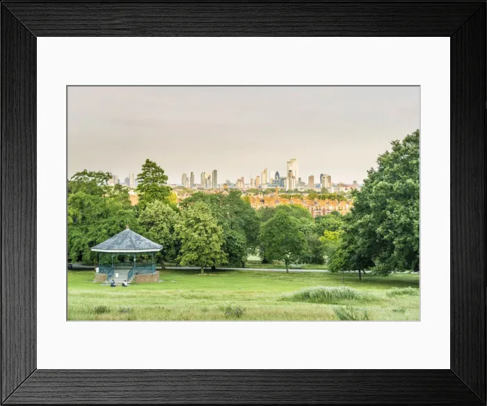 Framed Print : Primrose Hill park, London, England, Uk