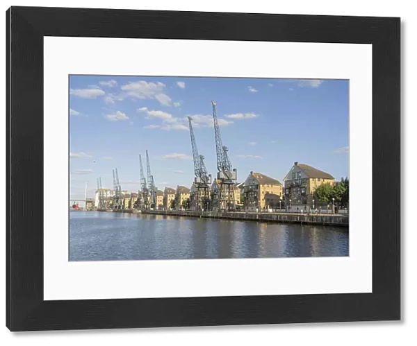 The Royal Docks, London, England, UK