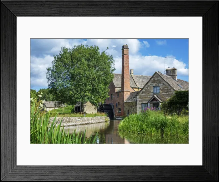 Framed Print : Europe, United Kingdom, England, Gloucestershire, Cotswolds, Lower Slaughter village Framed Print : Europe, United Kingdom, England, Gloucestershire, Cotswolds, Lower Slaughter village