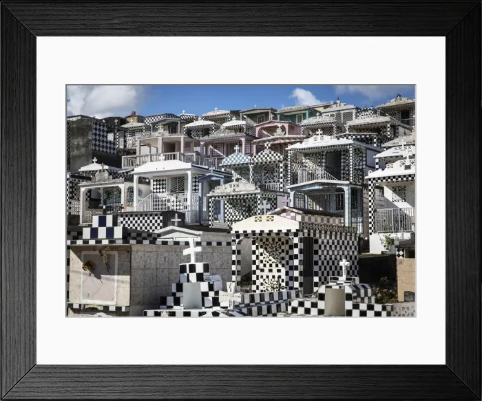 Framed Print : France, Guadalupe, Morne a l Eau, View of the cemetery of Morne a l Eau Framed Print : France, Guadalupe, Morne a l Eau, View of the cemetery of Morne a l Eau