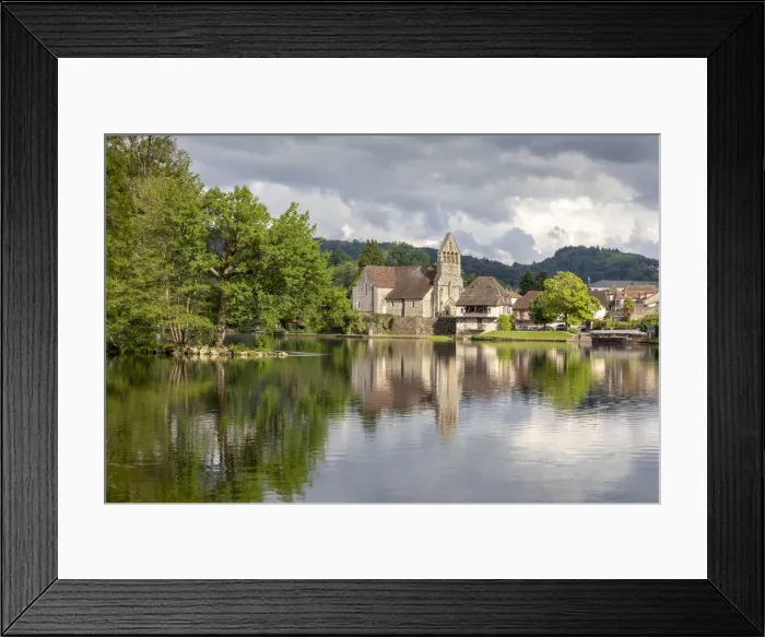 Framed Print : Europe, France, Nouvelle-Aquitaine, Correze, Beaulieu-sur-Dordogne Framed Print : Europe, France, Nouvelle-Aquitaine, Correze, Beaulieu-sur-Dordogne
