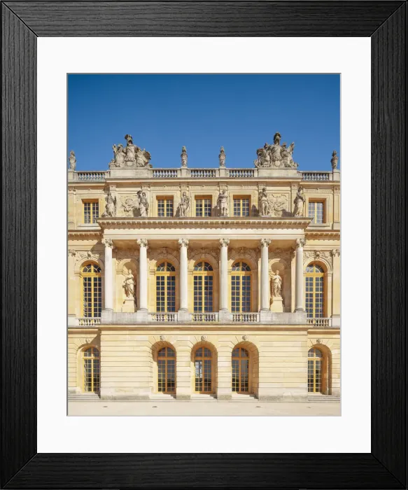 Framed Print : Exterior of Palace of Versailles, Paris, France Framed Print : Exterior of Palace of Versailles, Paris, France