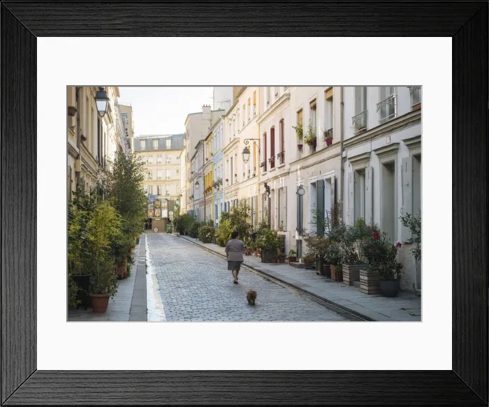 Framed Print : Rue Cremieux, Paris, France Framed Print : Rue Cremieux, Paris, France