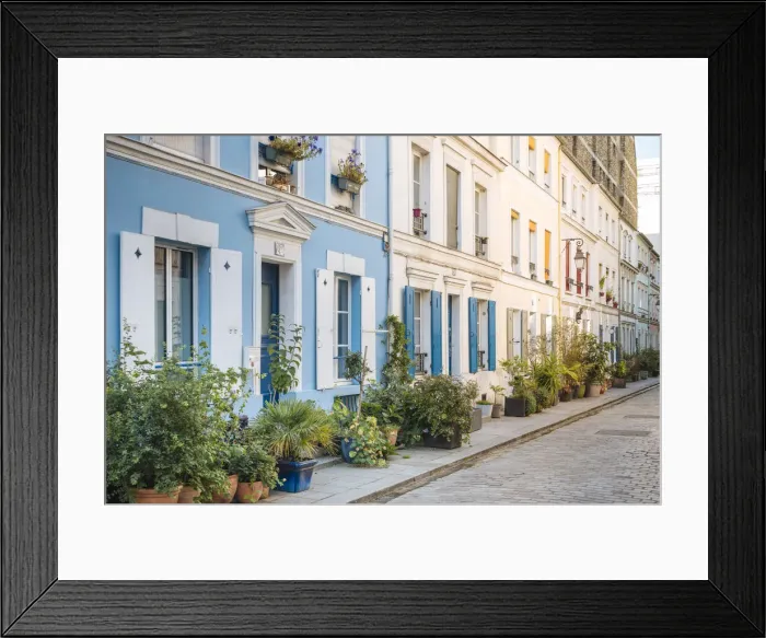 Framed Print : Rue Cremieux, Paris, France