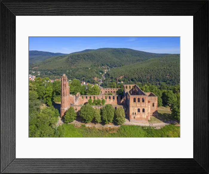 Framed Print : Cloister ruin Limburg near Bad Durkheim, Palatinate wine road, Rhineland-Palatinate, Germany Framed Print : Cloister ruin Limburg near Bad Durkheim, Palatinate wine road, Rhineland-Palatinate, Germany