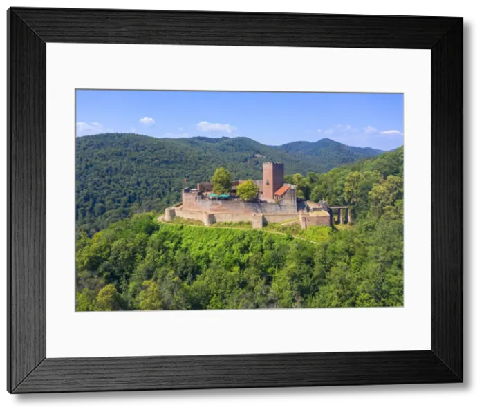 Framed Print : Landeck castle near Bad Bergzabern, Klingenmunster, Palatinate wine road, Rhineland-Palatinate, Germany Framed Print : Landeck castle near Bad Bergzabern, Klingenmunster, Palatinate wine road, Rhineland-Palatinate, Germany