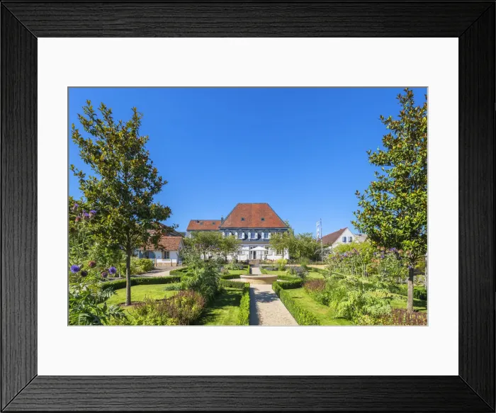 Framed Print : Hotel restaurant Schlossle at Oberrottenbach, Palatinate wine road, Rhineland-Palatinate, Germany Framed Print : Hotel restaurant Schlossle at Oberrottenbach, Palatinate wine road, Rhineland-Palatinate, Germany