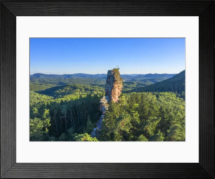 Framed Print : Asselstein near Annweiler, Palatinate forest, Rhineland-Palatinate, Germany Framed Print : Asselstein near Annweiler, Palatinate forest, Rhineland-Palatinate, Germany