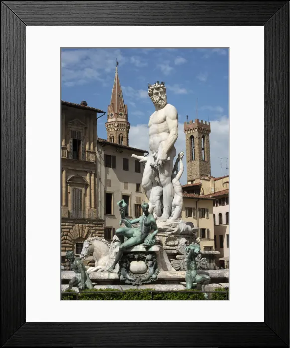 Framed Print : Europe, Italy, Tuscany, Toscana, Firence, Florence, Piazza della Signoria Framed Print : Europe, Italy, Tuscany, Toscana, Firence, Florence, Piazza della Signoria