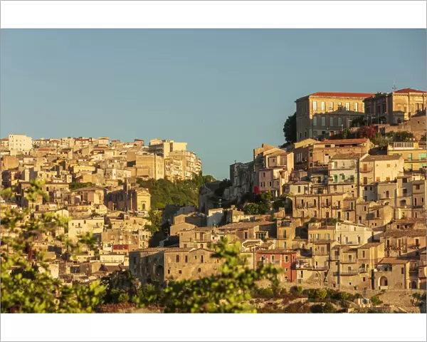 Ragusa Ibla, Sicily. View of old town in the morning light
