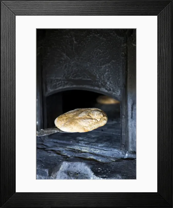 Framed Print : Italy, Tuscany, Serchio Valley, Bread recently baked Framed Print : Italy, Tuscany, Serchio Valley, Bread recently baked