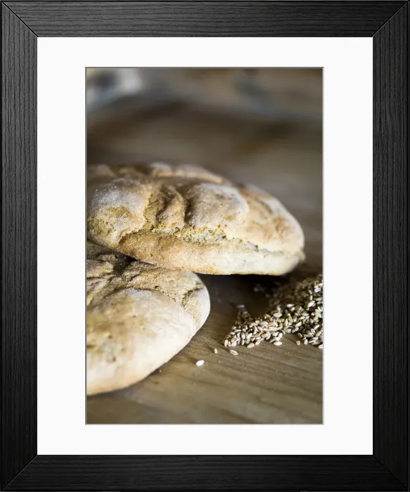Framed Print : Italy, Tuscany, Serchio Valley, Bread made of spelt flour Framed Print : Italy, Tuscany, Serchio Valley, Bread made of spelt flour
