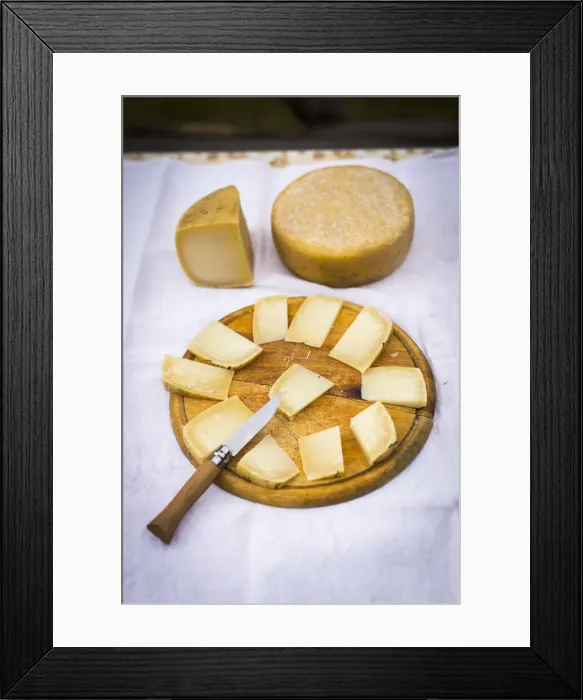 Framed Print : Italy, Tuscany, Serchio Valley, Home made sheep cheese at the Il Ciocco farmstead Framed Print : Italy, Tuscany, Serchio Valley, Home made sheep cheese at the Il Ciocco farmstead