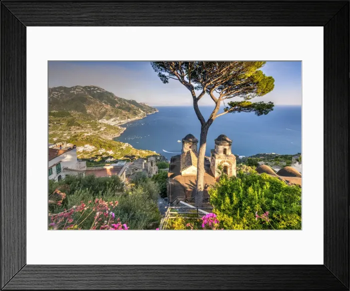 Framed Print : Villa Rufolo, Ravello, Amalfi coast, Campania, Italy Framed Print : Villa Rufolo, Ravello, Amalfi coast, Campania, Italy
