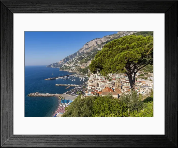 Framed Print : Amalfi, Amalfi coast, Campania, Italy Framed Print : Amalfi, Amalfi coast, Campania, Italy