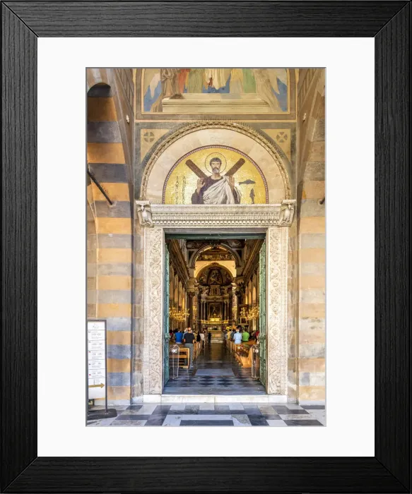 Framed Print : Cathedral, Amalfi, Amalfi coast, Campania, Italy Framed Print : Cathedral, Amalfi, Amalfi coast, Campania, Italy