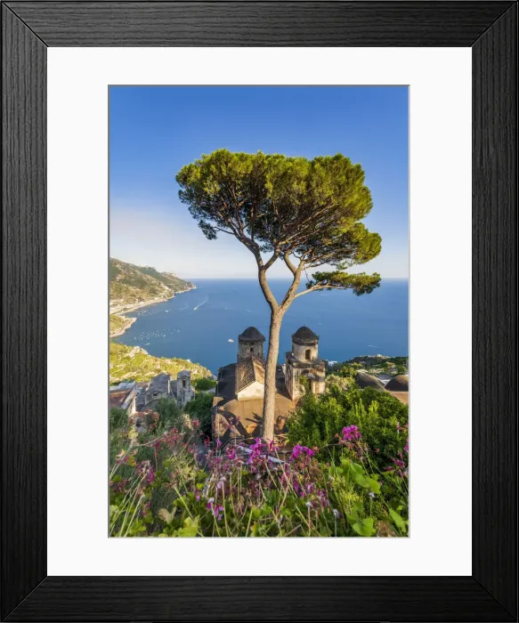 Framed Print : Villa Rufolo, Ravello, Amalfi coast, Campania, Italy Framed Print : Villa Rufolo, Ravello, Amalfi coast, Campania, Italy