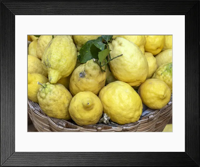 Framed Print : Traditional sfusati amalfitan lemons, Amalfi, Campania, Italy Framed Print : Traditional sfusati amalfitan lemons, Amalfi, Campania, Italy