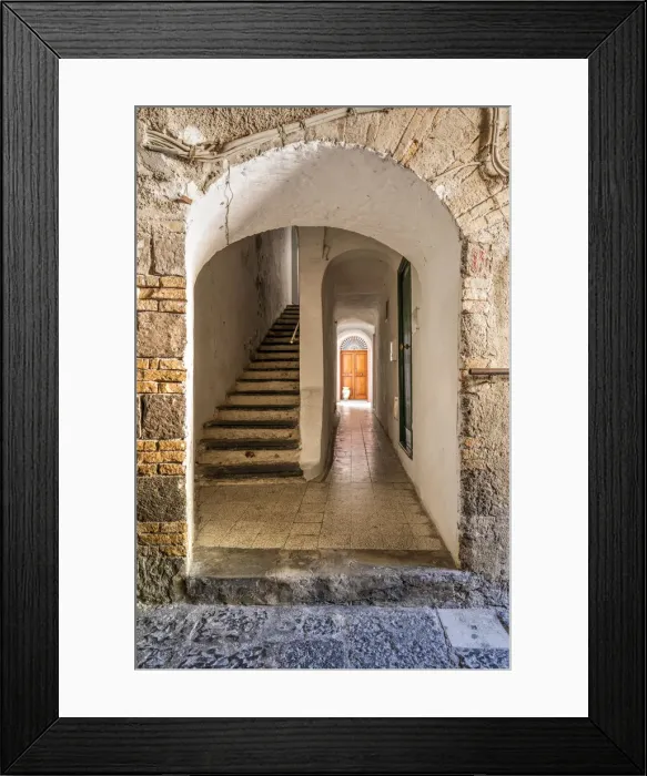 Framed Print : Picturesque corner of Amalfi, Campania, Italy Framed Print : Picturesque corner of Amalfi, Campania, Italy