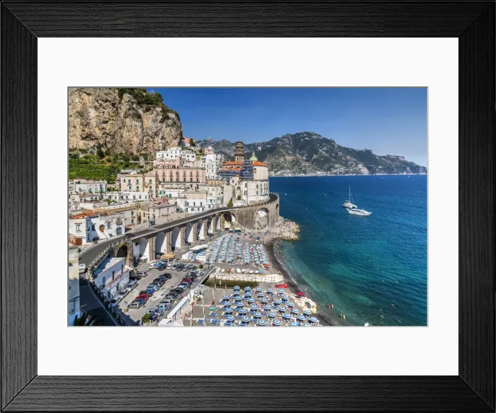 Framed Print : Atrani, Amalfi coast, Campania, Italy Framed Print : Atrani, Amalfi coast, Campania, Italy