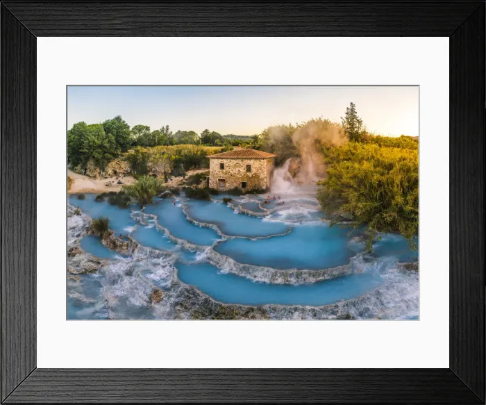 Framed Print : Saturnia hot springs, Grosseto province, Tuscany, Italy Framed Print : Saturnia hot springs, Grosseto province, Tuscany, Italy