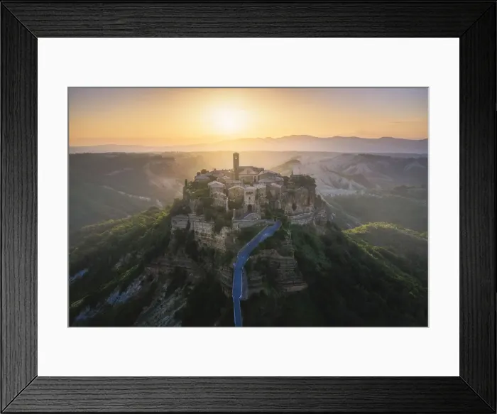Framed Print : Civita di Bagnoregio, Viterbo province, Lazio, Italy Framed Print : Civita di Bagnoregio, Viterbo province, Lazio, Italy