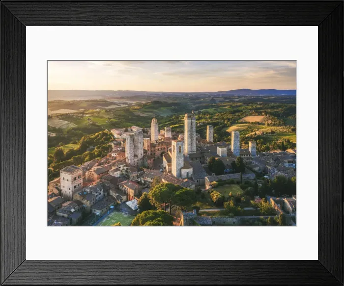 Framed Print : San Gimignano, known as the Town of Fine Towers, Siena province, Tuscany, Italy Framed Print : San Gimignano, known as the Town of Fine Towers, Siena province, Tuscany, Italy