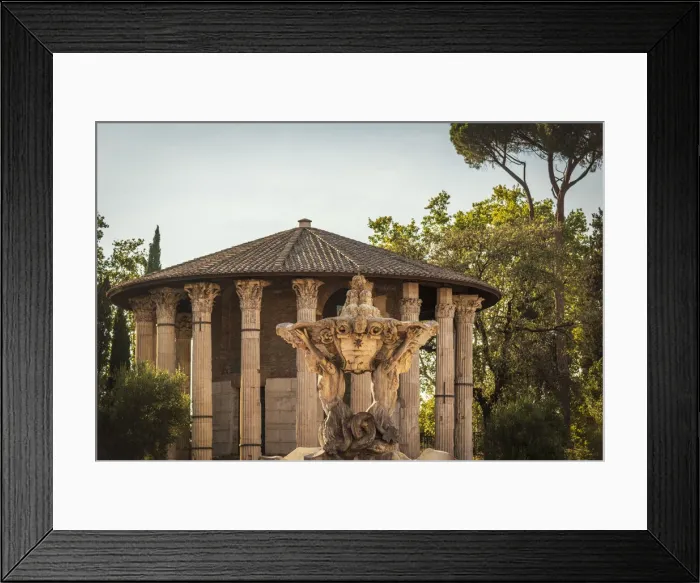 Framed Print : europe, Italy, Rome. The temple of Hercules Victor on the Forum Boarium Framed Print : europe, Italy, Rome. The temple of Hercules Victor on the Forum Boarium