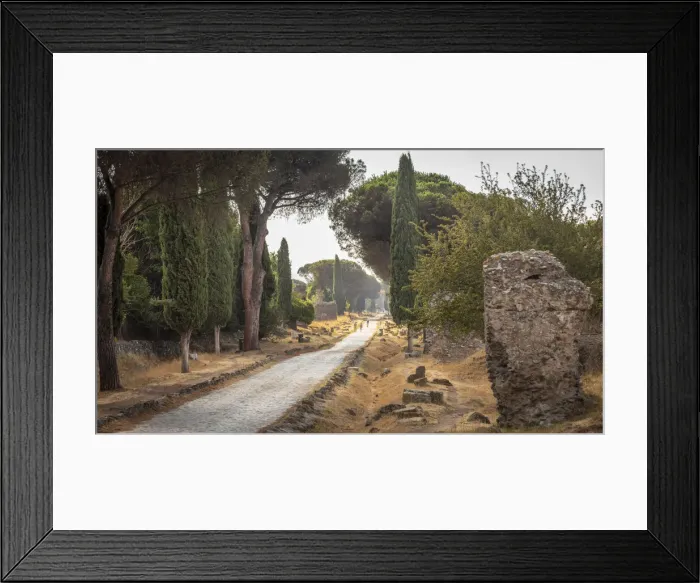 Framed Print : europe, Italy, Latium. Rome, walking on the ancient Via Appia antica Framed Print : europe, Italy, Latium. Rome, walking on the ancient Via Appia antica