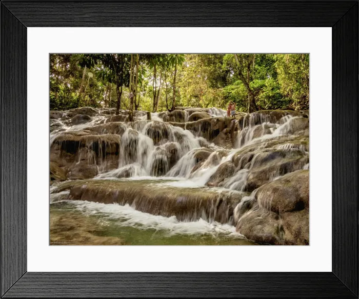 Framed Print : Dunns River Falls, Ocho Rios, Saint Ann Parish, Jamaica Framed Print : Dunns River Falls, Ocho Rios, Saint Ann Parish, Jamaica