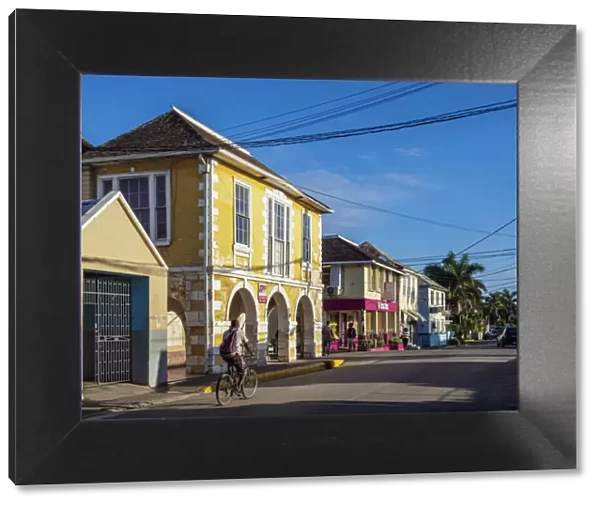 Georgian Post Office at Market Street, Falmouth, Trelawny Parish, Jamaica