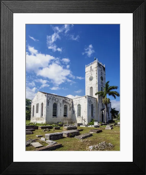 Framed Print : St Peters Anglican Church, Falmouth, Trelawny Parish, Jamaica Framed Print : St Peters Anglican Church, Falmouth, Trelawny Parish, Jamaica