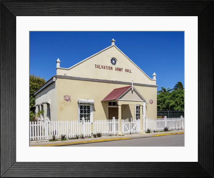 Framed Print : Salvation Army Hall, Falmouth, Trelawny Parish, Jamaica Framed Print : Salvation Army Hall, Falmouth, Trelawny Parish, Jamaica