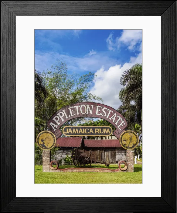 Framed Print : Appleton Estate Rum Factory, Nassau Valley, Saint Elizabeth Parish, Jamaica Framed Print : Appleton Estate Rum Factory, Nassau Valley, Saint Elizabeth Parish, Jamaica