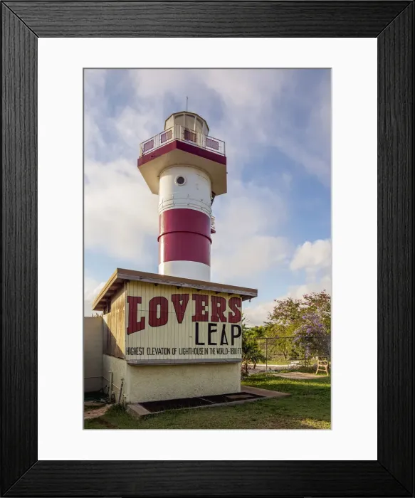 Framed Print : Lovers Leap Lighthouse, Saint Elizabeth Parish, Jamaica Framed Print : Lovers Leap Lighthouse, Saint Elizabeth Parish, Jamaica