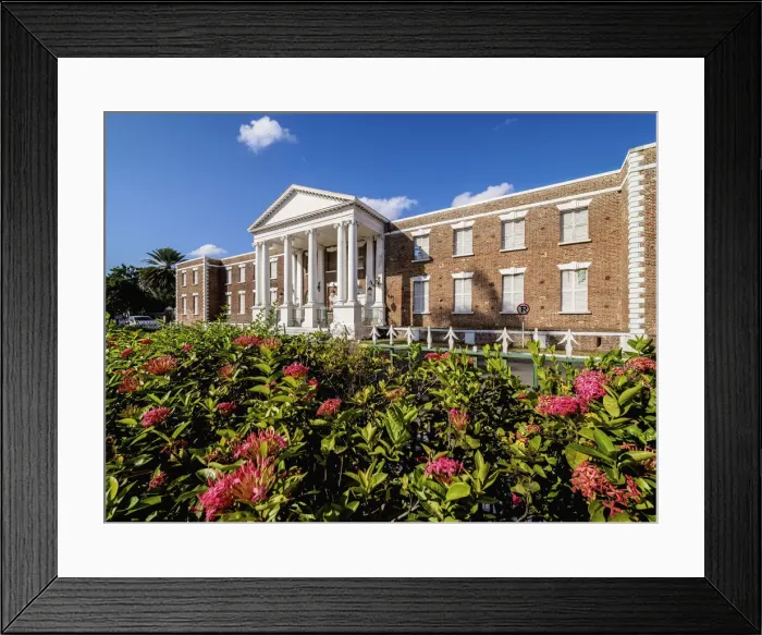 Framed Print : Kings House, Main Square, Spanish Town, Saint Catherine Parish, Jamaica Framed Print : Kings House, Main Square, Spanish Town, Saint Catherine Parish, Jamaica