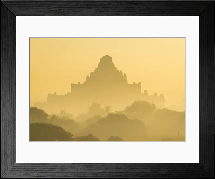 Framed Print : Dhammayan Gyi Temple at misty sunrise, Bagan, Mandalay District, Mandalay Region, Myanmar Framed Print : Dhammayan Gyi Temple at misty sunrise, Bagan, Mandalay District, Mandalay Region, Myanmar