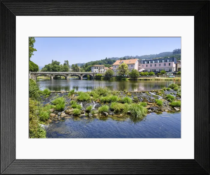 Framed Print : The river Vez at the historic center of Arcos de Valdevez, Alto Minho, Portugal Framed Print : The river Vez at the historic center of Arcos de Valdevez, Alto Minho, Portugal