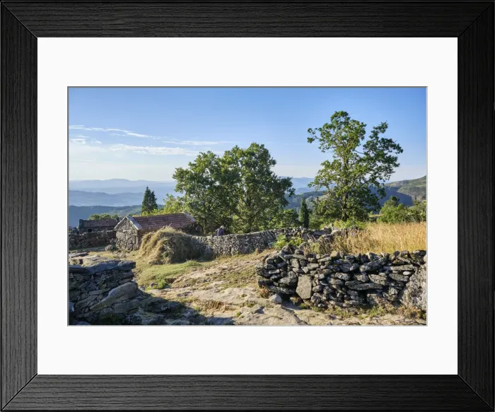 Framed Print : A temporary little village, Branda do Alhal, in the heights of Serra da Peneda Framed Print : A temporary little village, Branda do Alhal, in the heights of Serra da Peneda